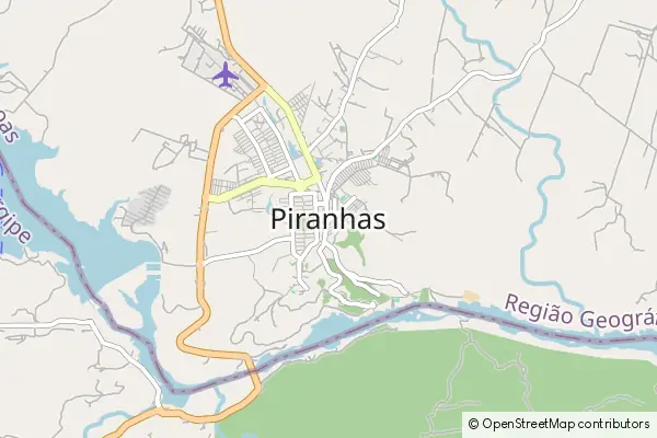 Mapa Piranhas