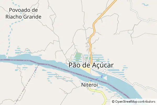 Mapa Pão de Açúcar