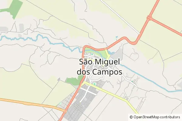 Mapa São Miguel dos Campos