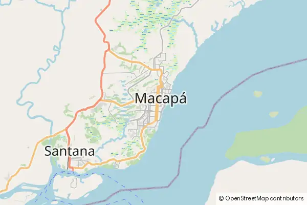 Mapa Macapá