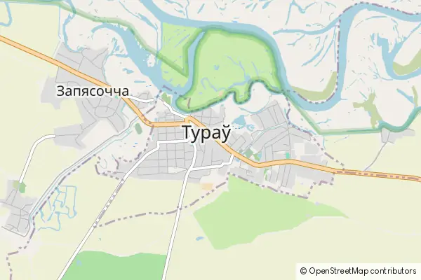 Mapa Turov