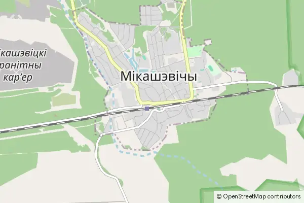 Mapa Mikaszewicze