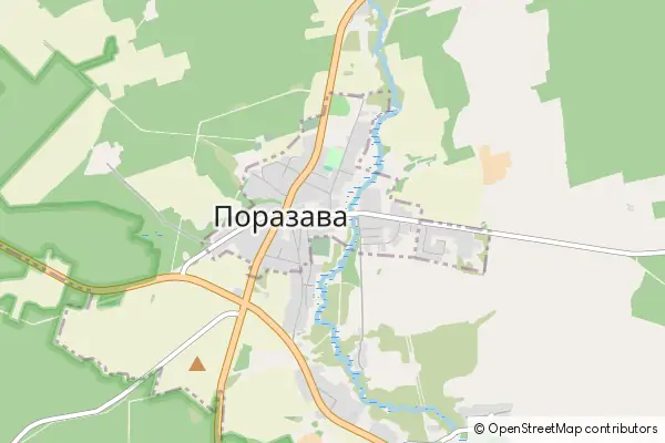 Mapa Porozów