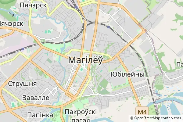 Mapa Mogilev