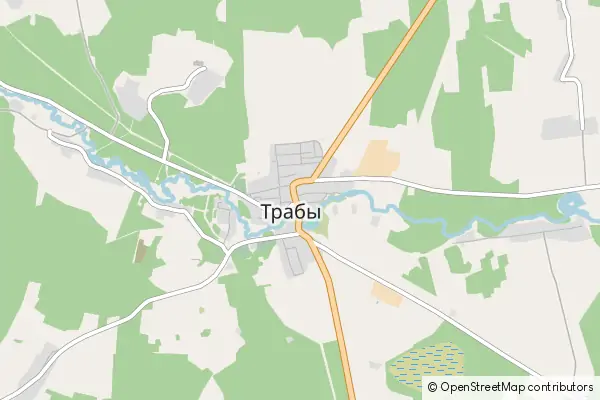 Mapa Traby