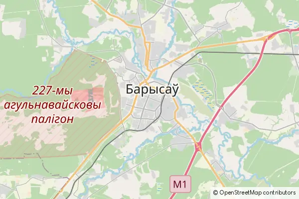 Mapa Borysów