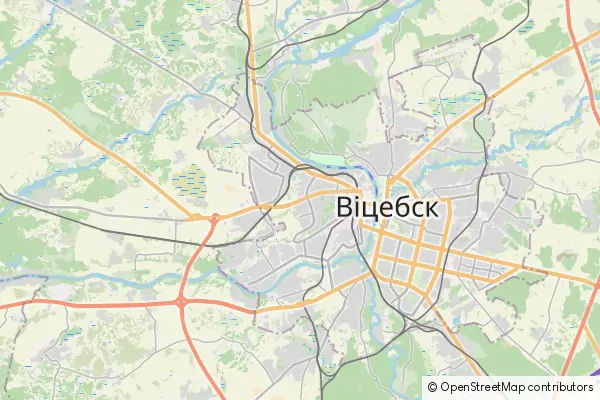 Mapa Witebsk