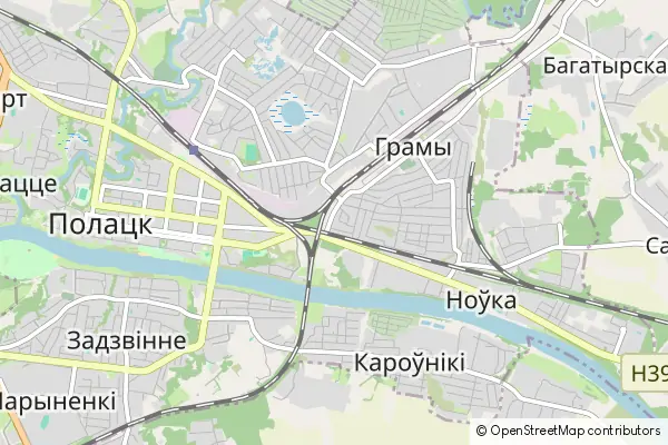 Mapa Polotsk