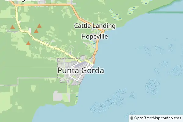 Mapa Punta Gorda