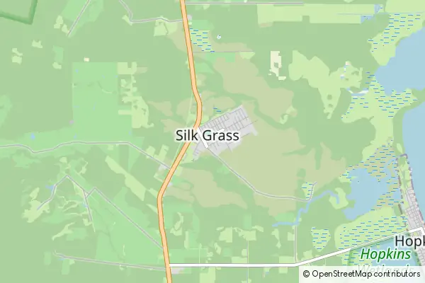 Mapa Silk Grass