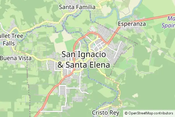 Mapa Santa Elena