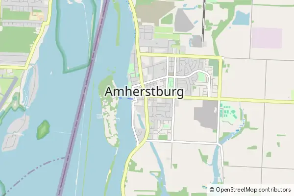 Mapa Amherstburg