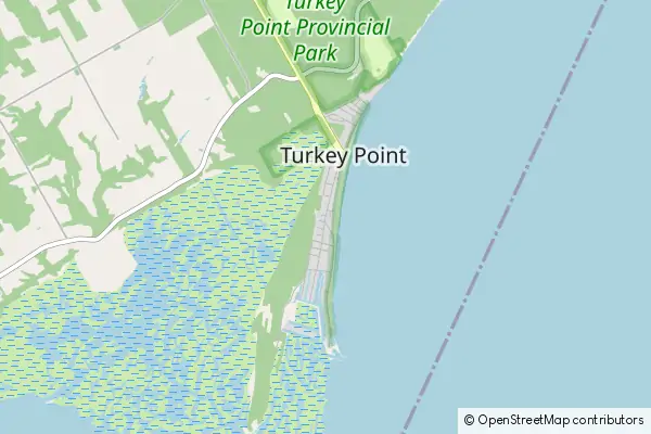 Mapa Turkey Point