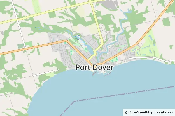 Mapa Port Dover