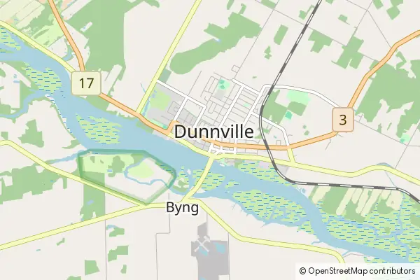 Mapa Dunnville