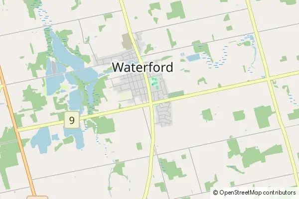 Mapa Waterford