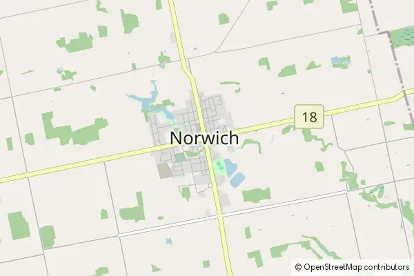 Mapa Norwich