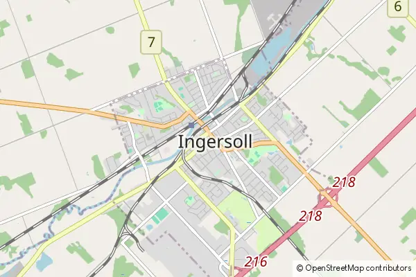 Mapa Ingersoll