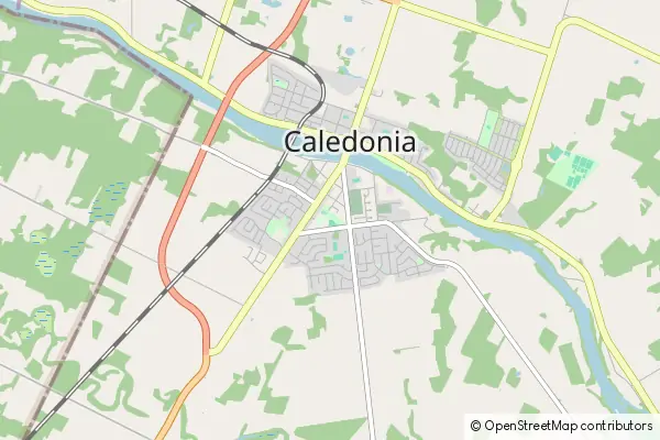 Mapa Caledonia