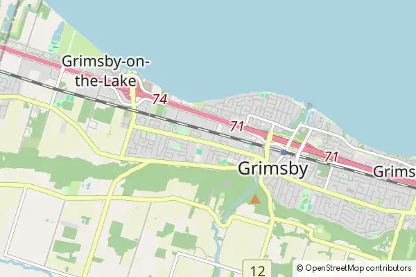 Mapa Grimsby