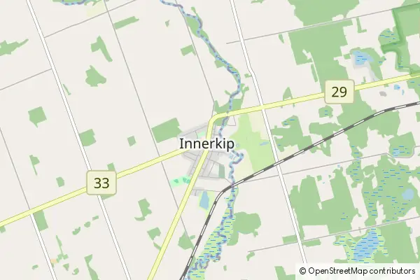 Mapa Innerkip