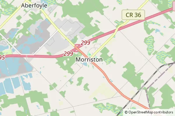 Mapa Morriston