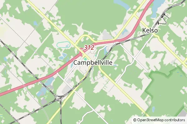 Mapa Campbellville