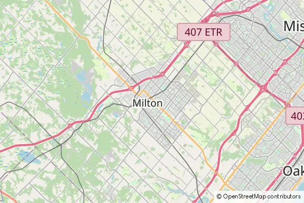 Mapa Milton