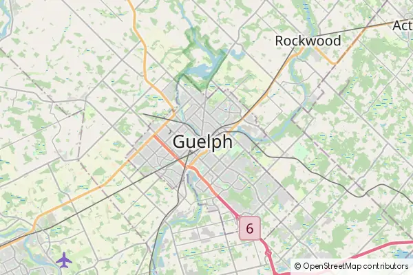 Mapa Guelph