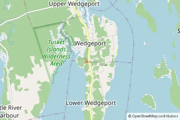 Mapa Wedgeport