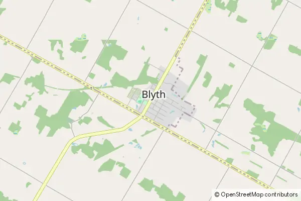 Mapa Blyth