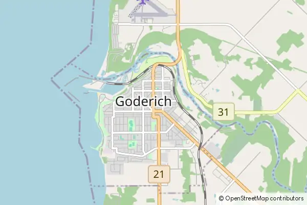 Mapa Goderich