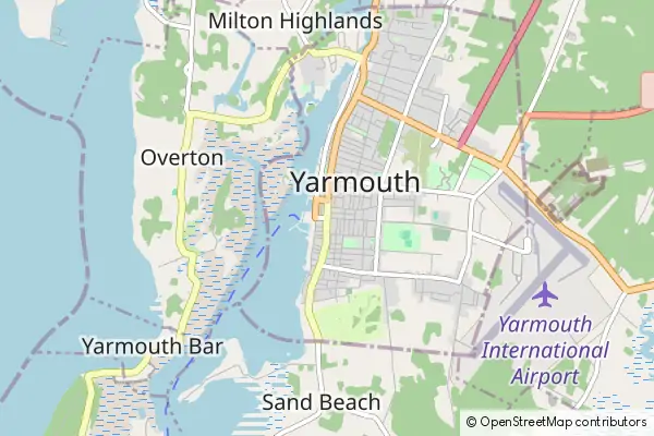 Mapa Yarmouth