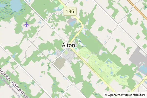 Mapa Alton