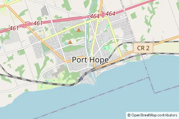 Mapa Port Hope