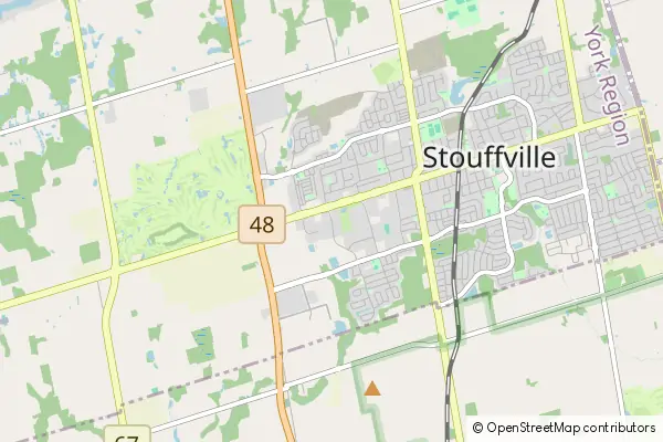 Mapa Whitchurch-Stouffville