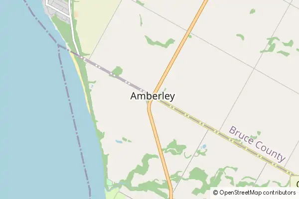 Mapa Amberley