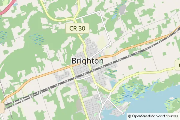 Mapa Brighton