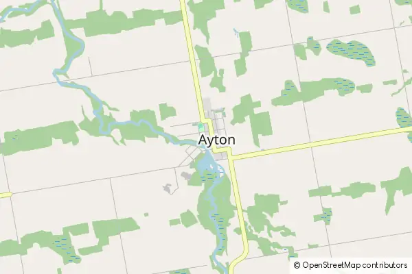 Mapa Ayton