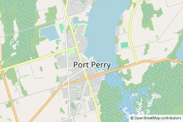 Mapa Port Perry