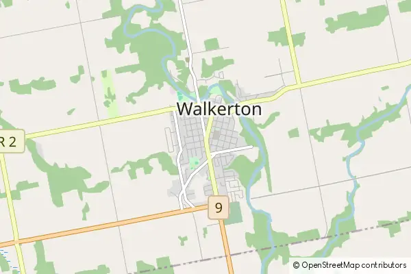 Mapa Walkerton