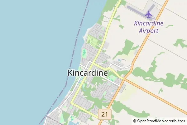 Mapa Kincardine