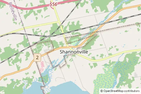 Mapa Shannonville