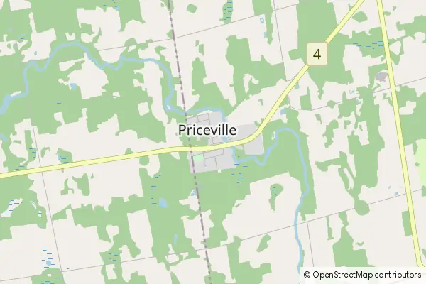 Mapa Priceville