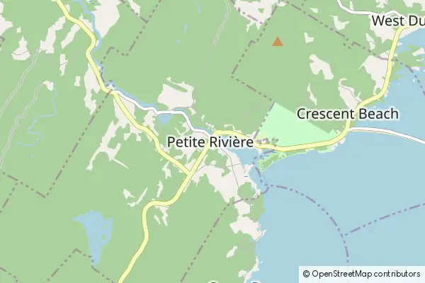 Mapa Petite Riviere