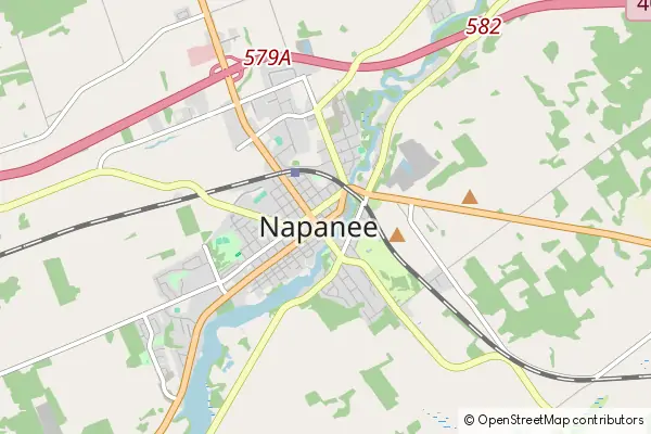 Mapa Napanee