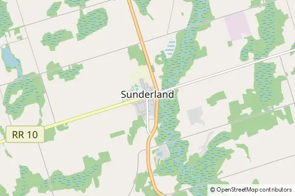 Mapa Sunderland