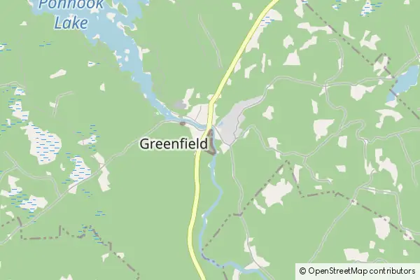 Mapa Greenfield