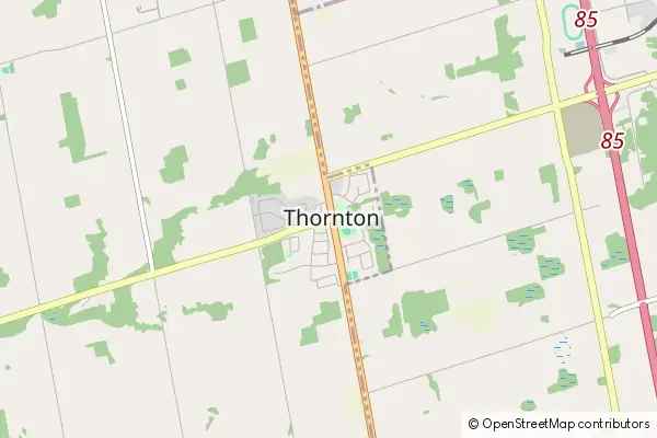 Mapa Thornton