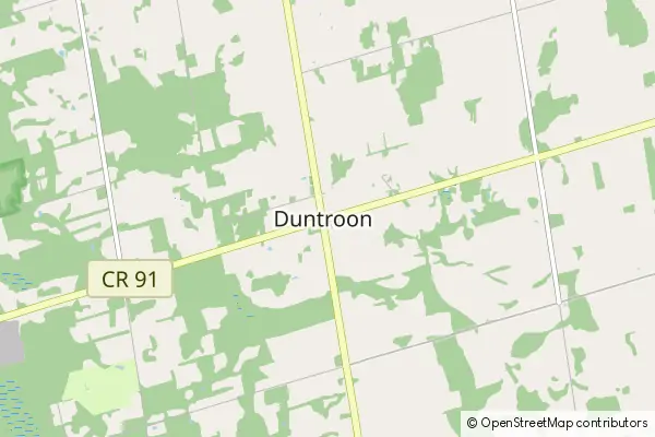 Mapa Duntroon